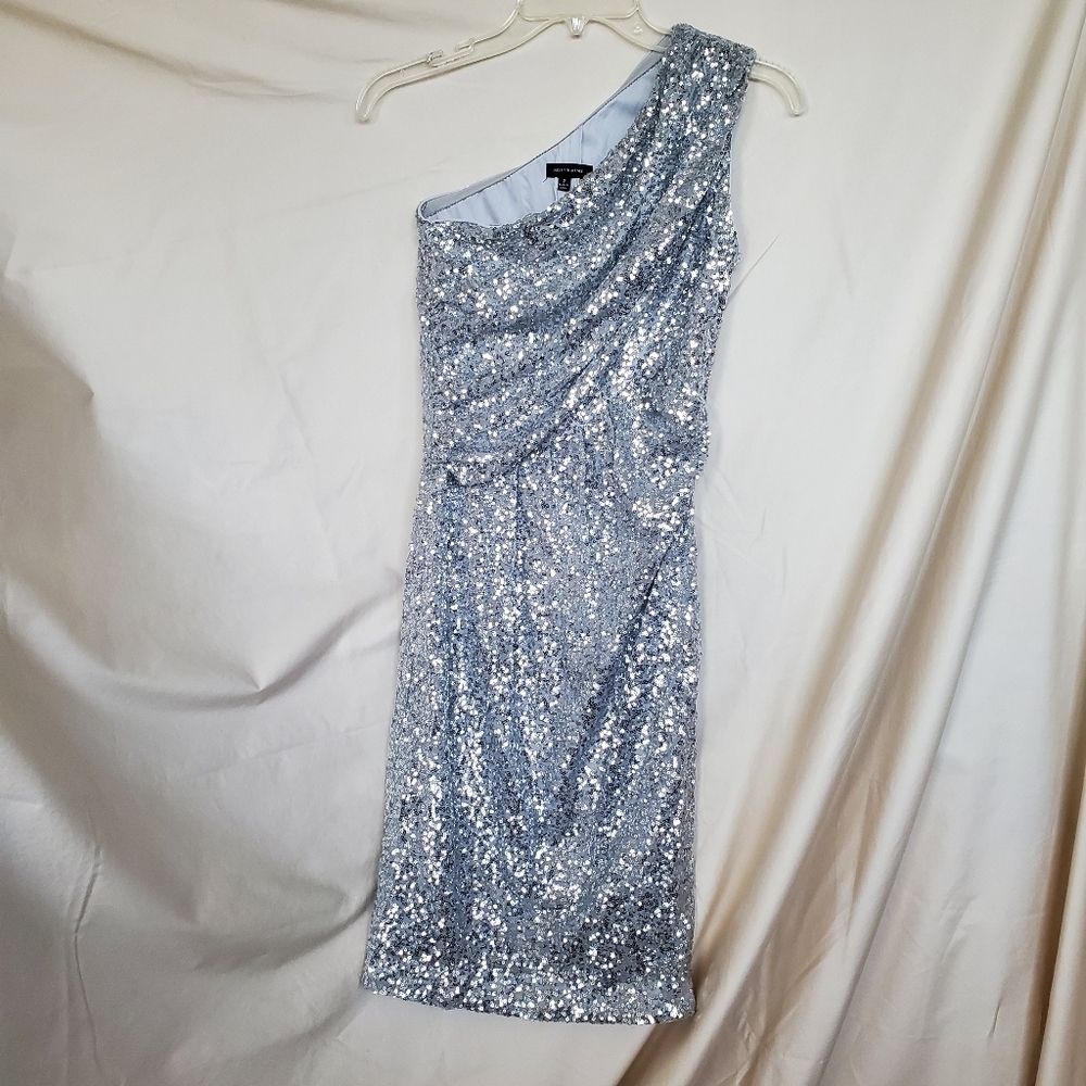 Saks Fifth Avenue Off The Shoulder Dress SZ 2 - Picture 2 of 5